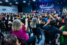 Photo of Igreja Koinonia de Andradina, faz pré-inauguração de Campus, com batismo das águas