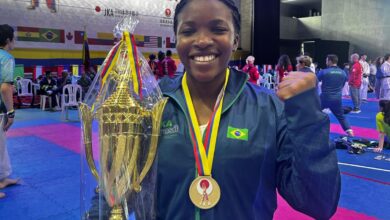 Photo of Karateka andradinense, Bia Tavares ganha ouro no PanAmericano no Kumitê, em equipe